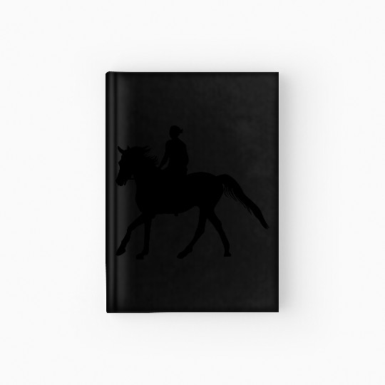 Equestrian, Girl Rider, Horse Riding, Horse, Rodeo Hardcover Journal