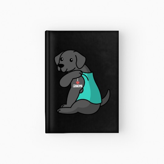 Great Dane I Love Grandma Hardcover Journal