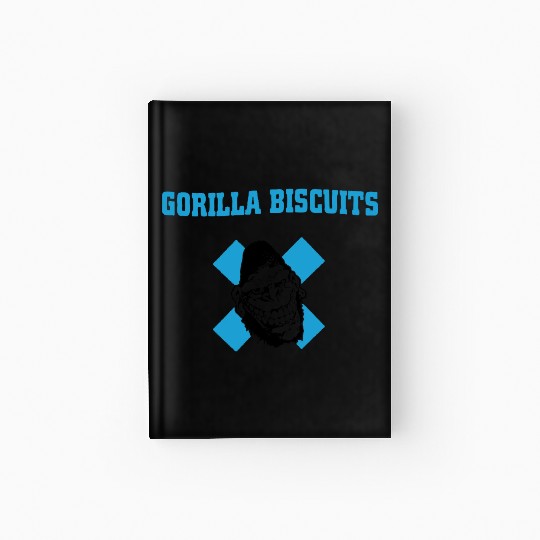 Gorilla Punk Eat Biscuits Hardcover Journal