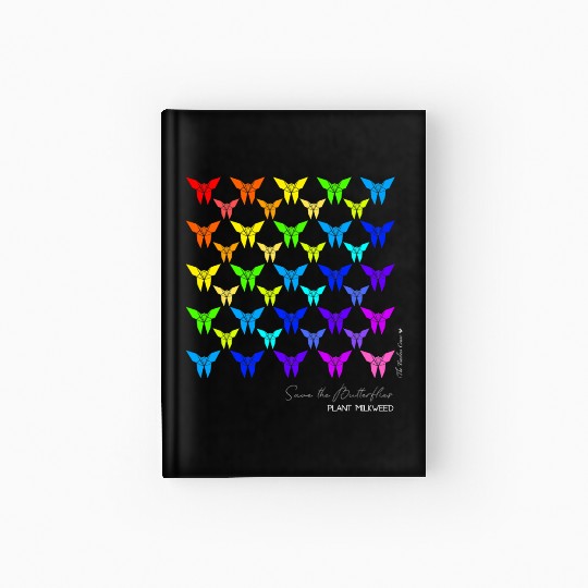 Save the Butterflies Origami Butterfly Hardcover Journal