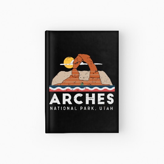 Arches National Park T Hardcover Journal