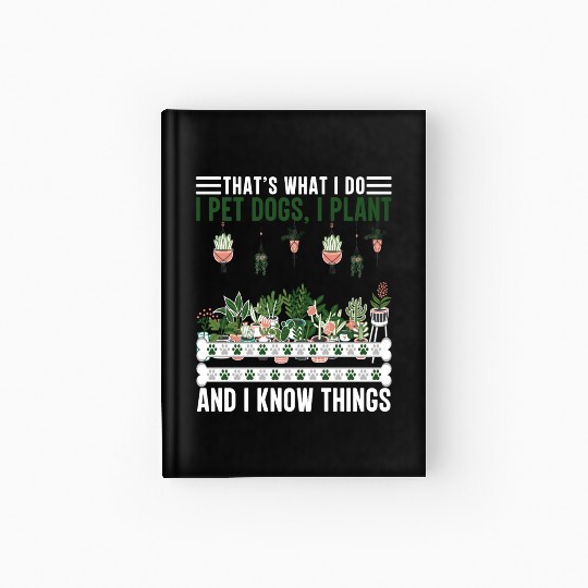 I Love My Garden Planting Gardening Plants Gifts Hardcover Journal