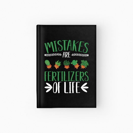Pot Head Planter Plant Lover Gardening Lifestyle Hardcover Journal