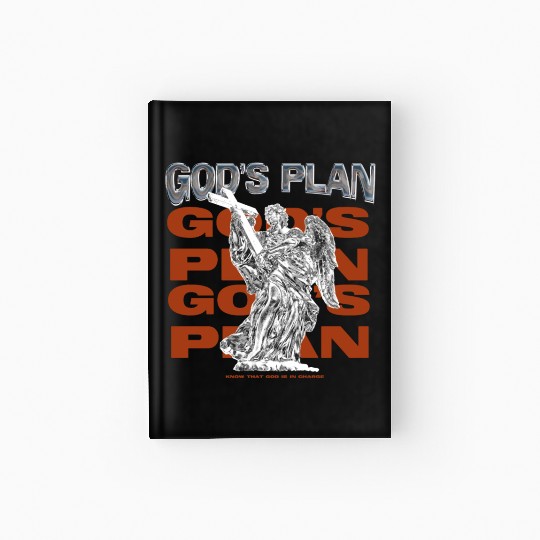 Gods Plan Streetwear Design Hardcover Journal