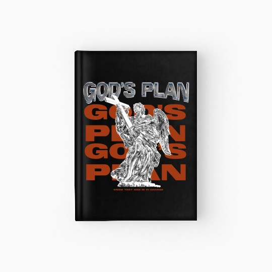Gods Plan Streetwear Design Hardcover Journal