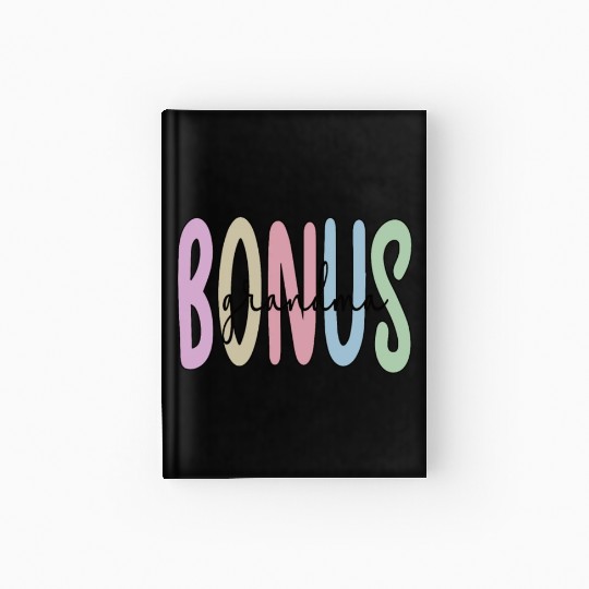 Bonus Grandma Step Grandmother Appreciation Gifts Hardcover Journal