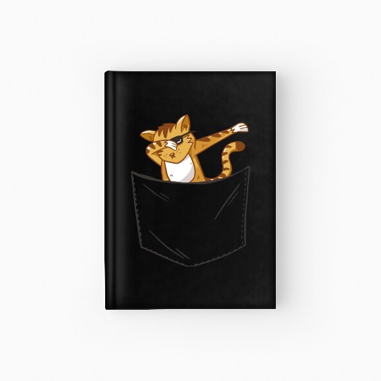 Pocket Cat Hardcover Journal