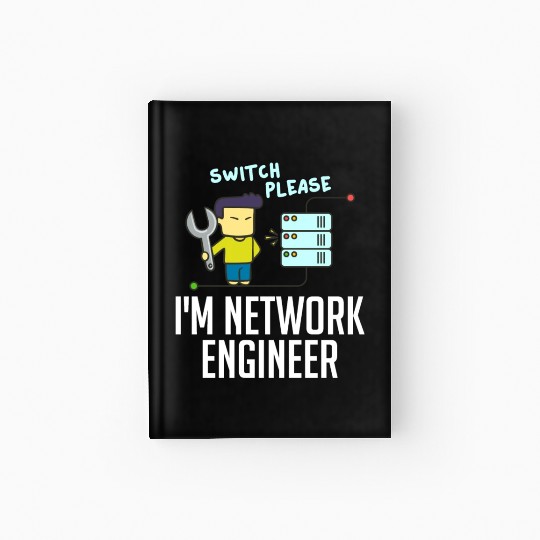 Network Engineer Director Computer Engineering Hardcover Journal