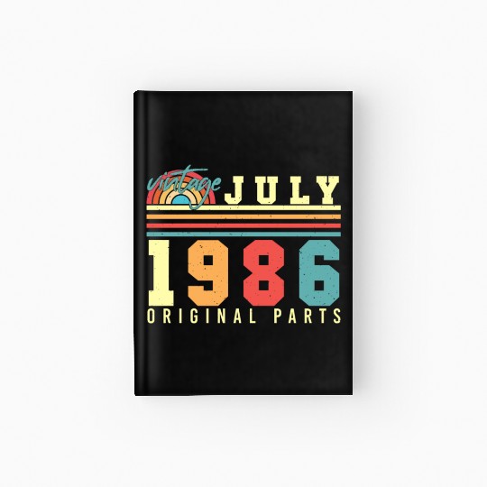 Original July 1986 Hardcover Journal