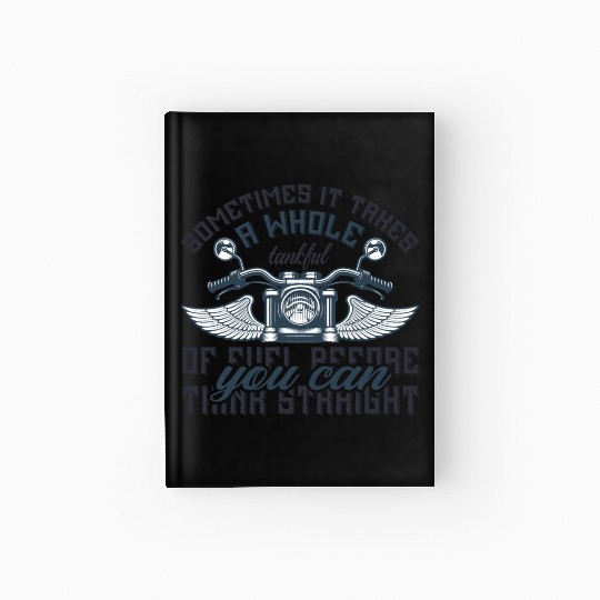 MotorcycleQuotes Design| Motorbike Quotes Design Hardcover Journal