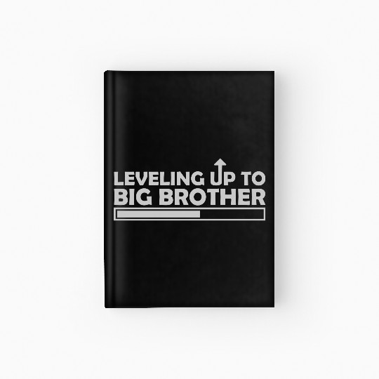 Leveling up big brother Hardcover Journal