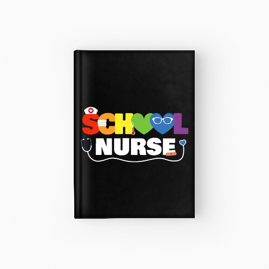 School Nurse Gift Registered Nurse Back To School Hardcover Journal