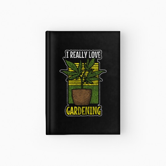 Hemp Stoner Hashish Hardcover Journal