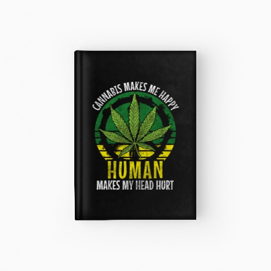 Hemp Hash Hardcover Journal