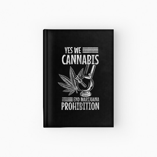 Hemp Weed Hashish Hardcover Journal