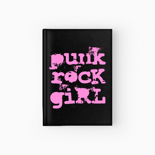 Punk Rock Girl Hardcover Journal