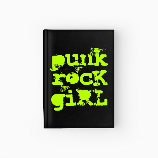 Punk Rock Girl Hardcover Journal