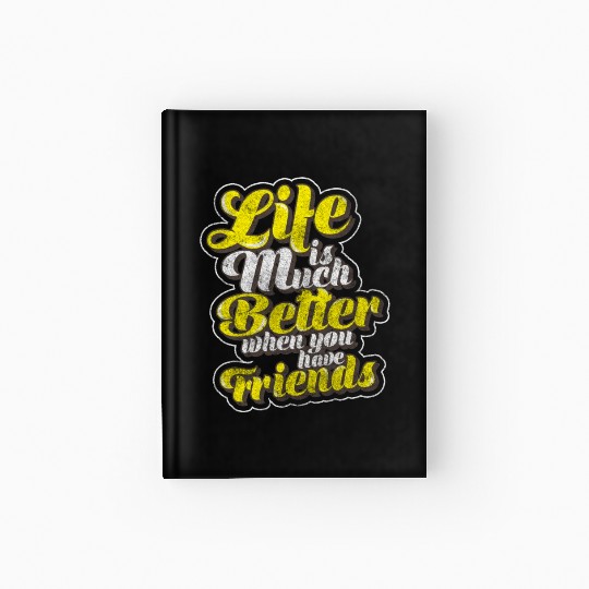 Friends Love Family Hardcover Journal
