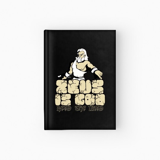 Zeus is god! Hardcover Journal
