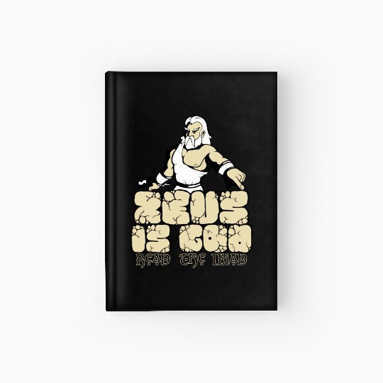 Zeus is god! Hardcover Journal