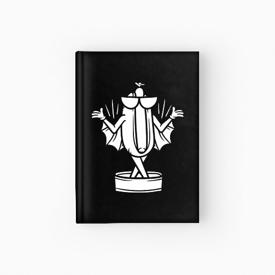 Bat Hotdog Hardcover Journal