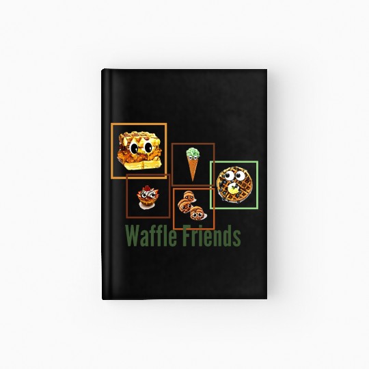 Waffle Friends Hardcover Journal