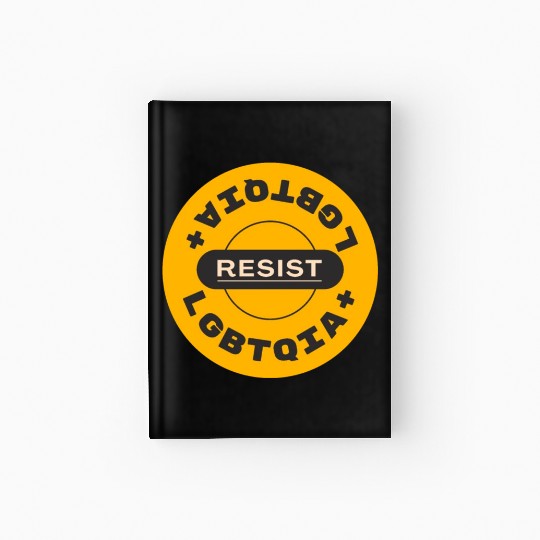 LGBTQIA resist Hardcover Journal