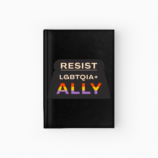 Resist pride Hardcover Journal