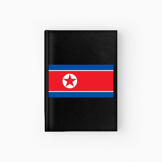 Flag of North Korea Classic Hardcover Journal