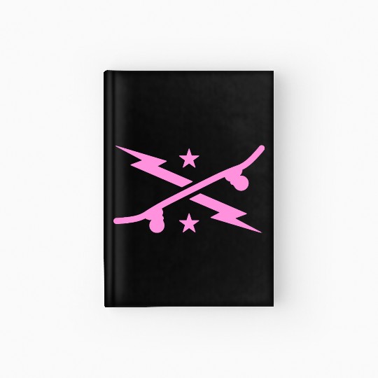Lightning Skateboard Hardcover Journal