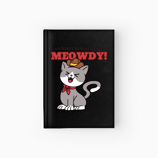 Western Cat Hardcover Journal