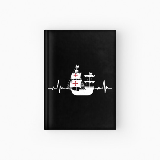 Columbus Day Italian Pride Hardcover Journal