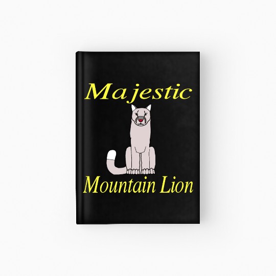 Majestic Mountain Lion DK Hardcover Journal