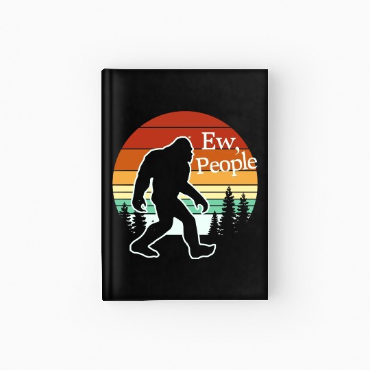 Ew People With Gorilla Hardcover Journal