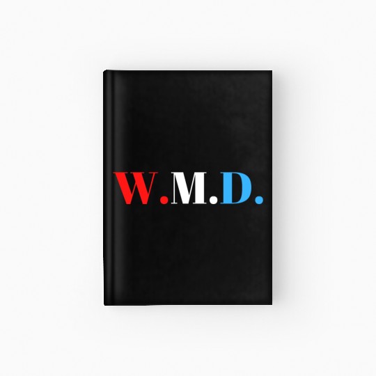 WMD (Red, White and Blue Pro USA version) Hardcover Journal