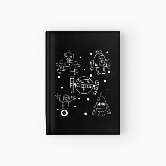 Robotics Kids Robots Boys Robot Children Hardcover Journal