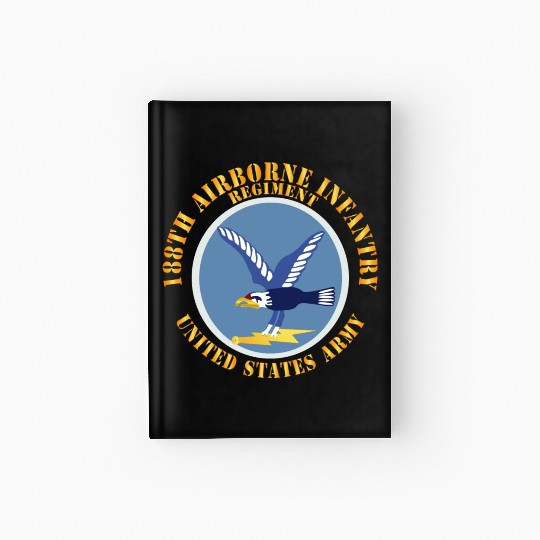 Army 188th Airborne Infantry Regiment SSI X 300 Hardcover Journal