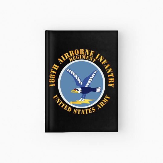 Army 188th Airborne Infantry Regiment SSI X 300 Hardcover Journal