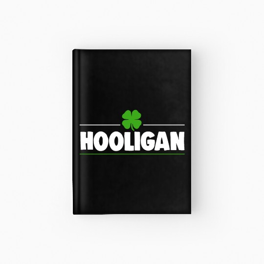 Hooligan Ireland Clover Hardcover Journal
