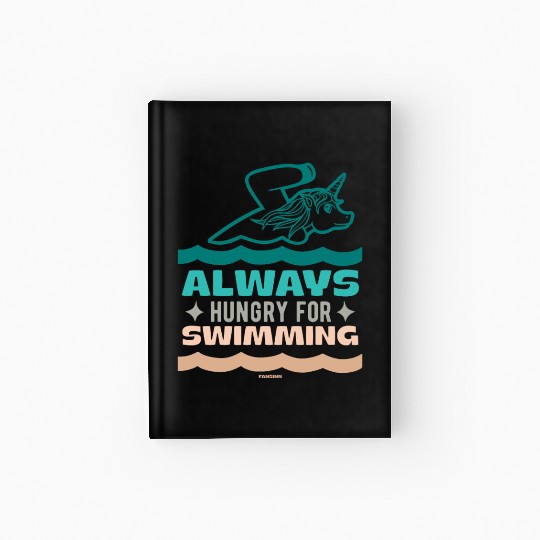 To swim Hardcover Journal