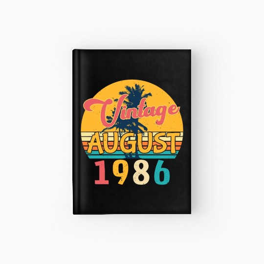 Building Year 1986 In August Hardcover Journal