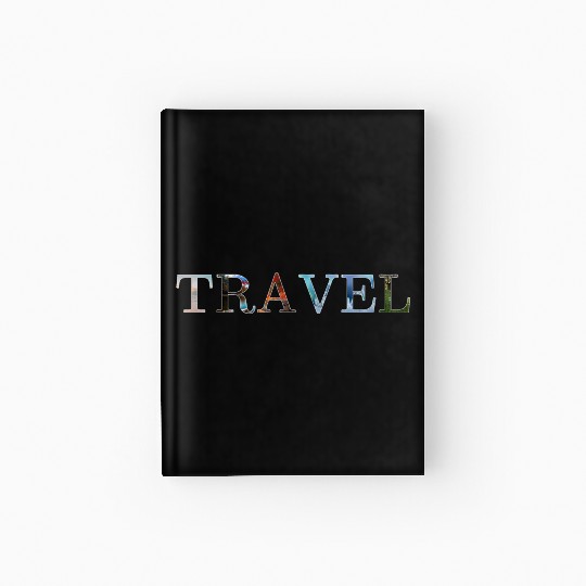 in love with travel, in all seasons Hardcover Journal