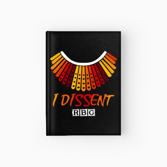 I dissent RBG Hardcover Journal