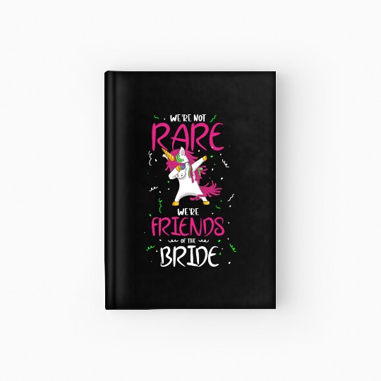 Friends Of Bride Bachelorette Party Hen Party Hardcover Journal