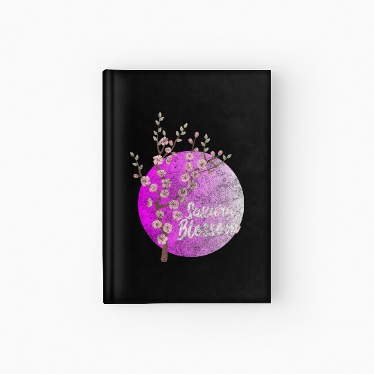 Japan Sakura Blossom Colorful Hardcover Journal