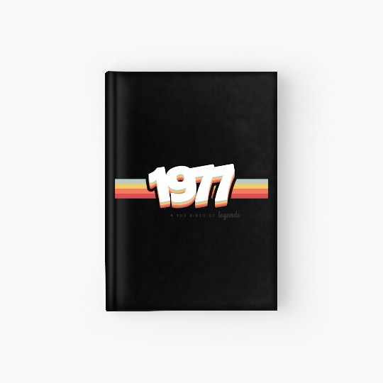 1977 the birth of legends Hardcover Journal
