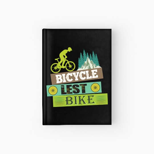 Bicycle Lest Bike/ Cycling Hardcover Journal