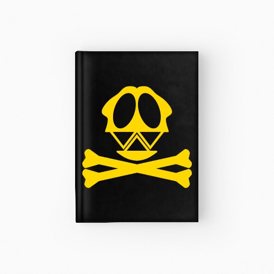 Silly Crossbones Hardcover Journal