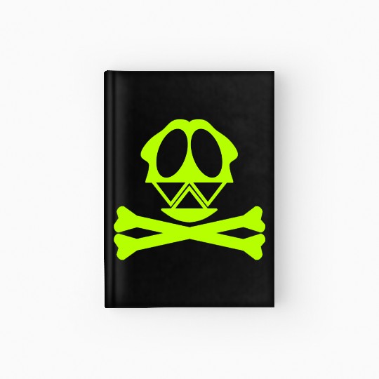 Silly Crossbones Hardcover Journal
