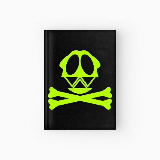 Silly Crossbones Hardcover Journal